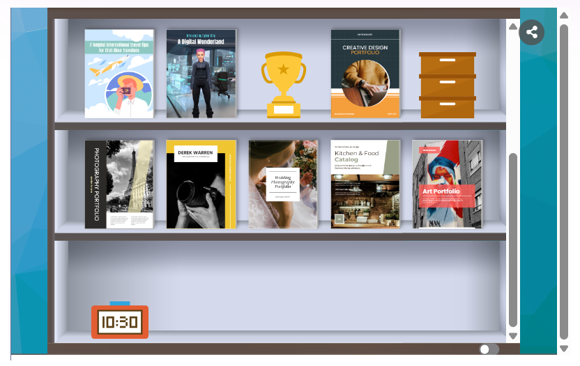 Virtual Bookshelves - Visual Paradigm Online